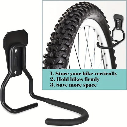 Wall-Mounted Bike Storage Hook