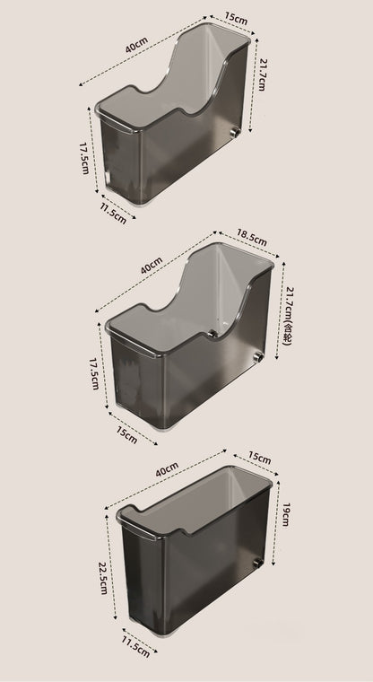 Multi-Role Storage Box With Wheels (Set of 3)