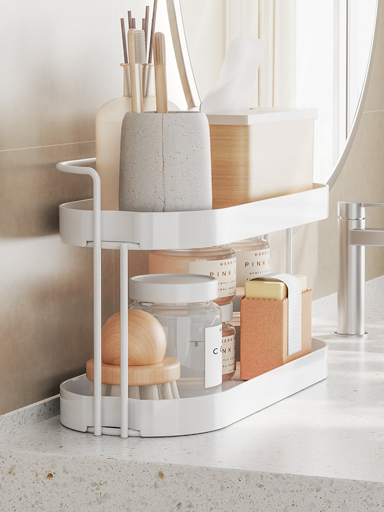 ClutterFree Two‑Tier Organizer