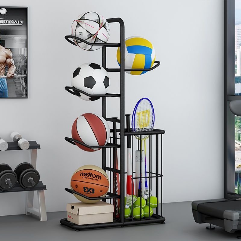SportsNest Pro Organizer Rack_ Black