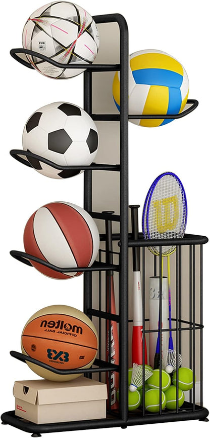 SportsNest Pro Organizer Rack_ Black
