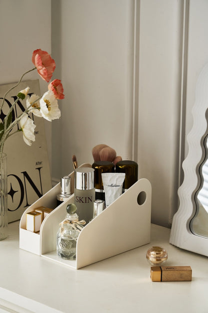 Dual-Compartment Table Organizer