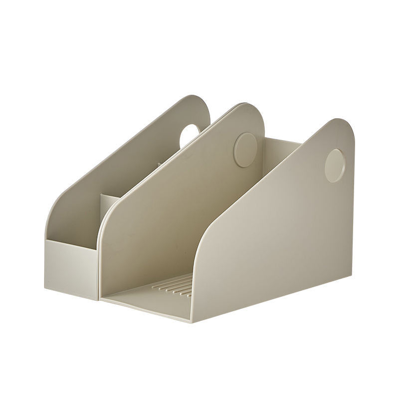 Dual-Compartment Table Organizer