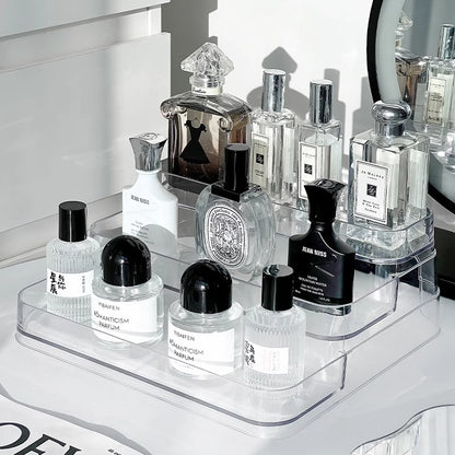 3-Tier Transparent Storage Rack