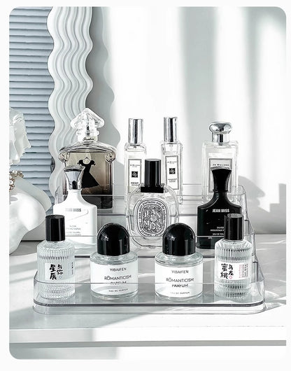 3-Tier Transparent Storage Rack