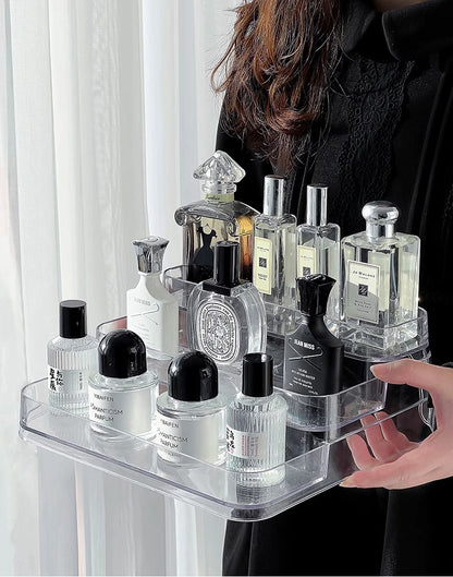 3-Tier Transparent Storage Rack