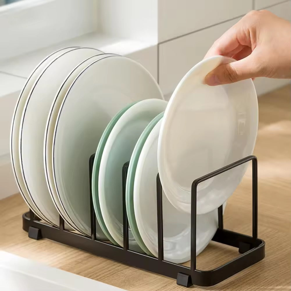 Multi-Layer Plate Rack - Black – Mason Home