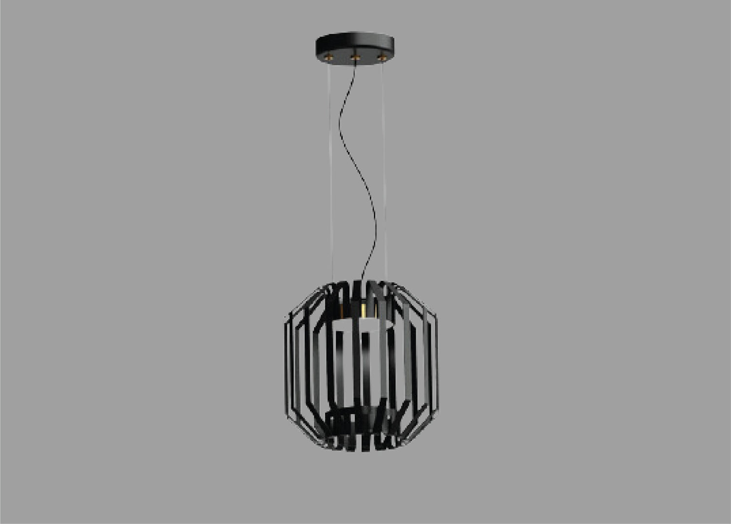 Prism Cube Pendant Light