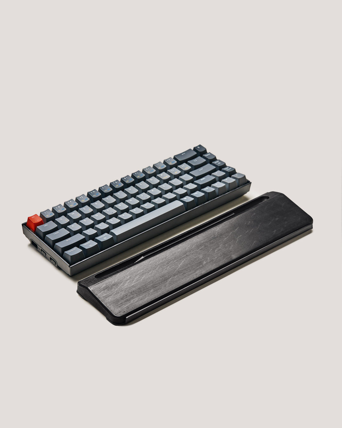 Ease Keyboard Palm Rest (Black Oak)