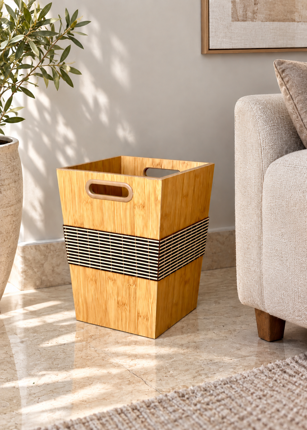 Noma Wooden Dustbin