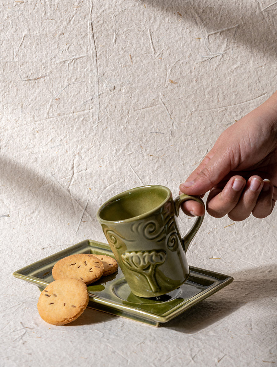 Breeze Tea / Coffee Set - Olive