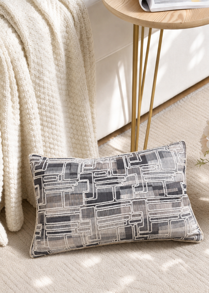 Strata Slate Cushion Cover