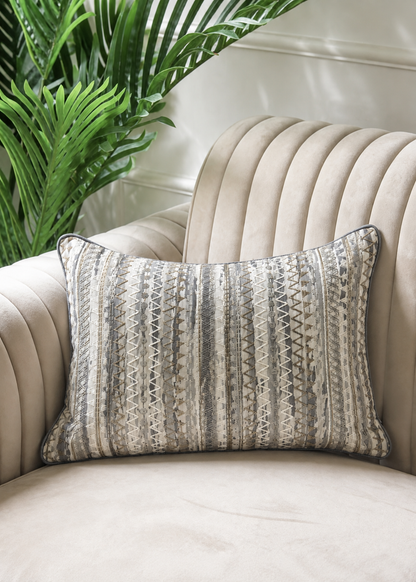 Trace Grey Cushion Cover