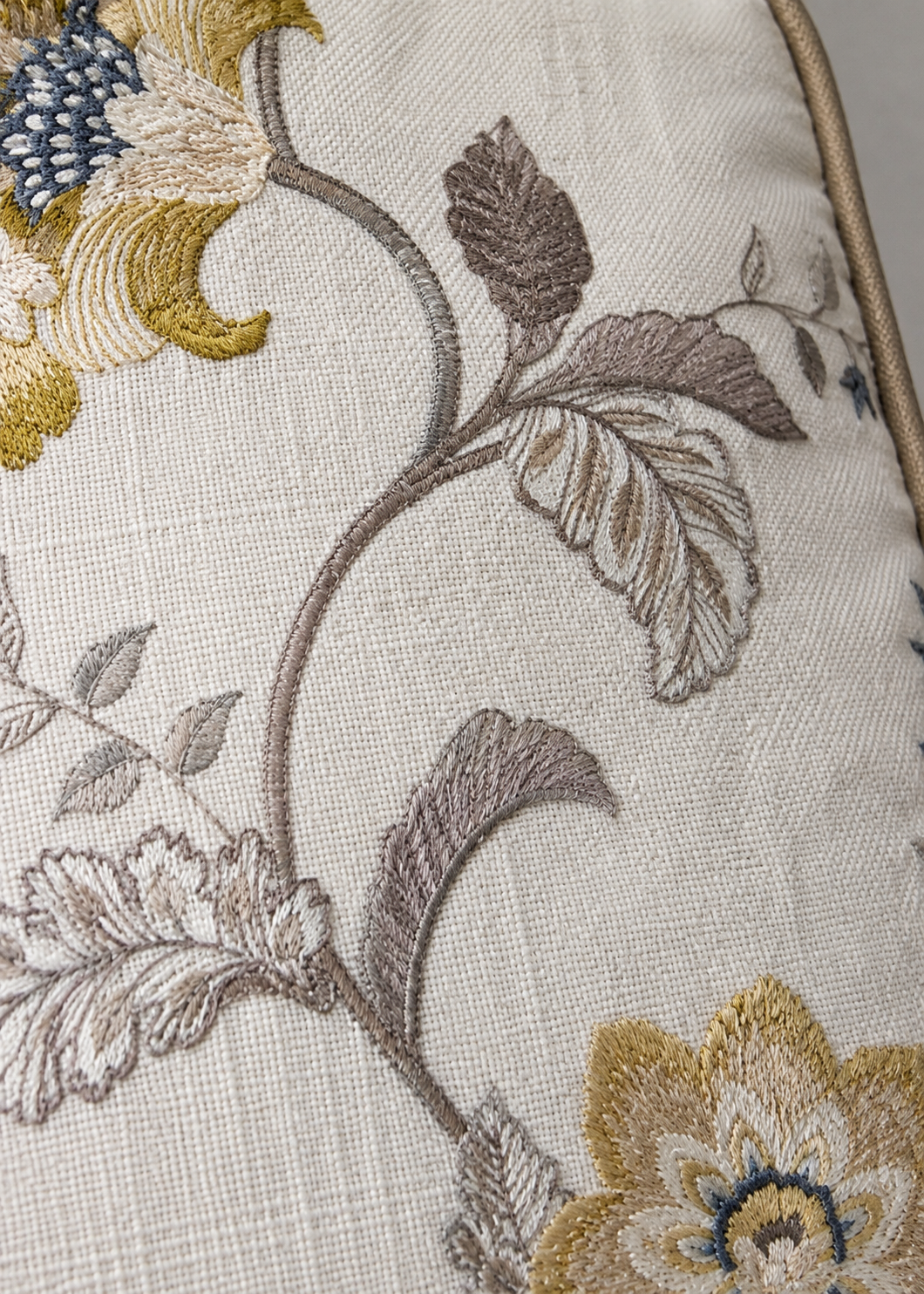 Bloom Gold Cushion Cover