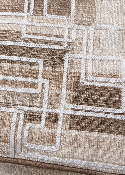 Strata Beige Cushion Cover