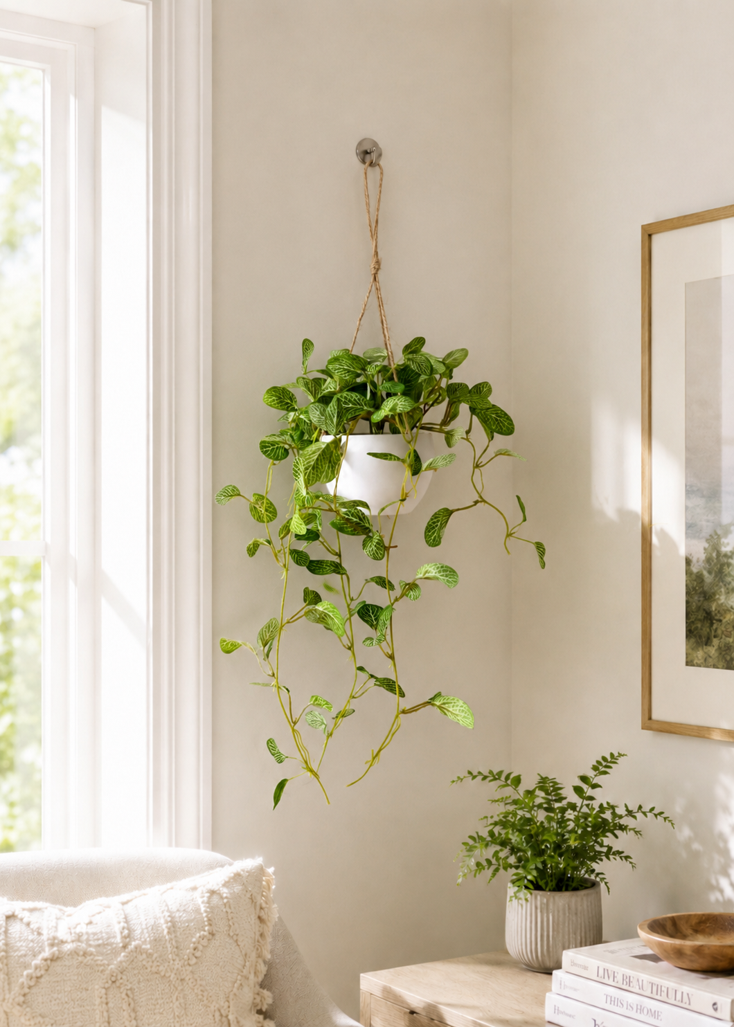 Artificial Green Mosaic Trailing Plant
