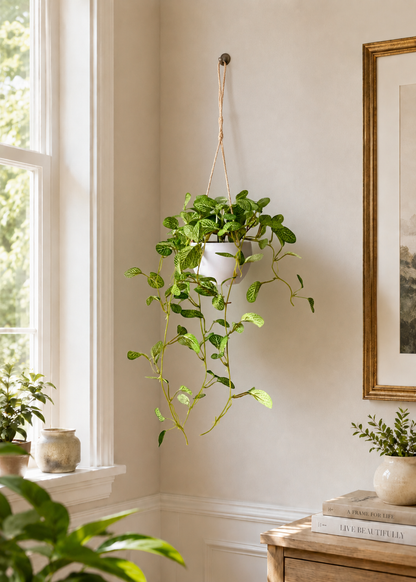 Artificial Green Mosaic Trailing Plant