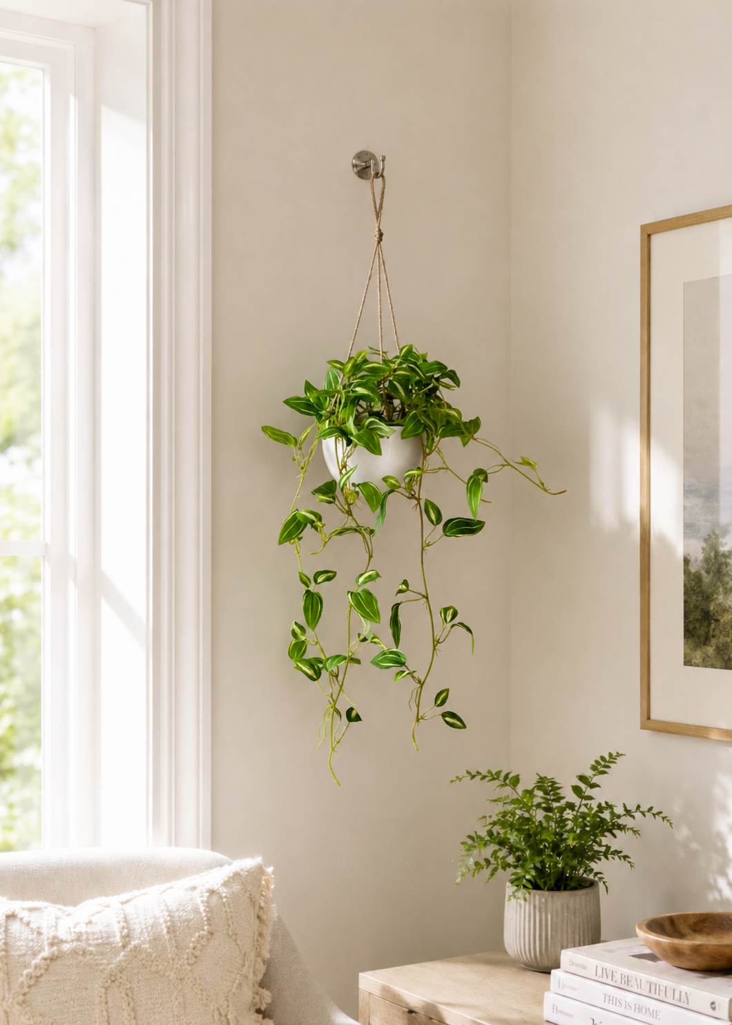 Artificial Lush Green Trailing Plant