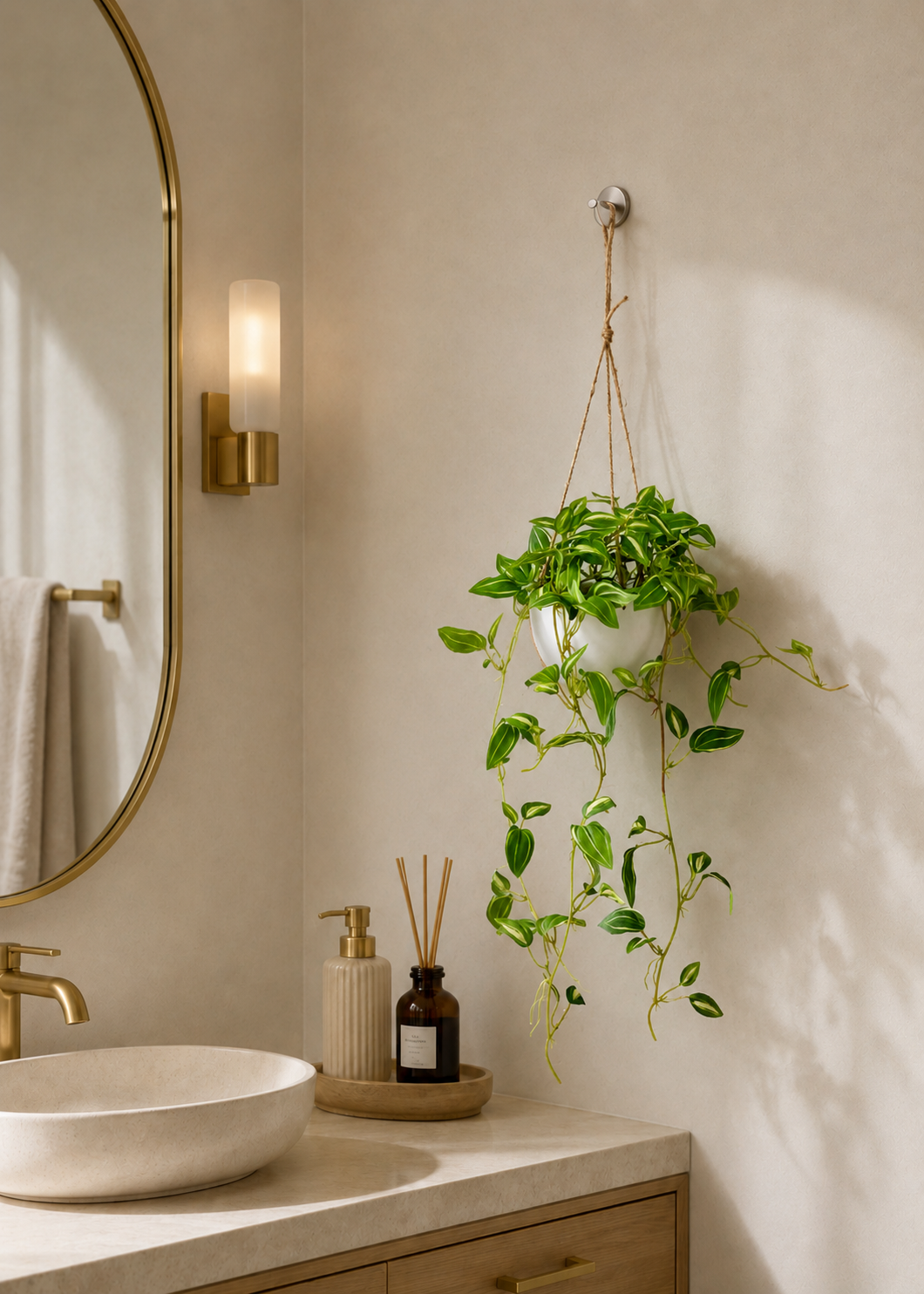 Artificial Lush Green Trailing Plant