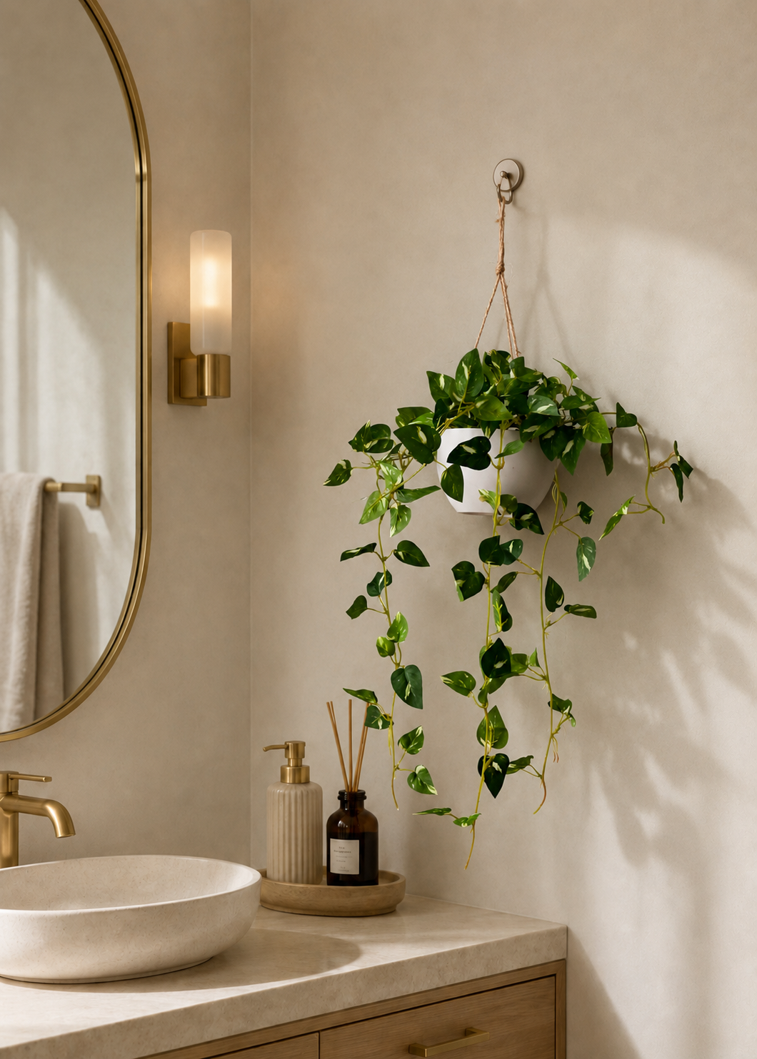 Artificial Vela Hanging Plant