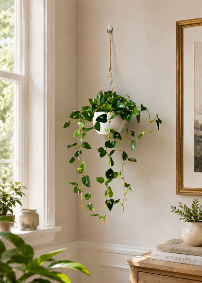 Artificial Vela Hanging Plant