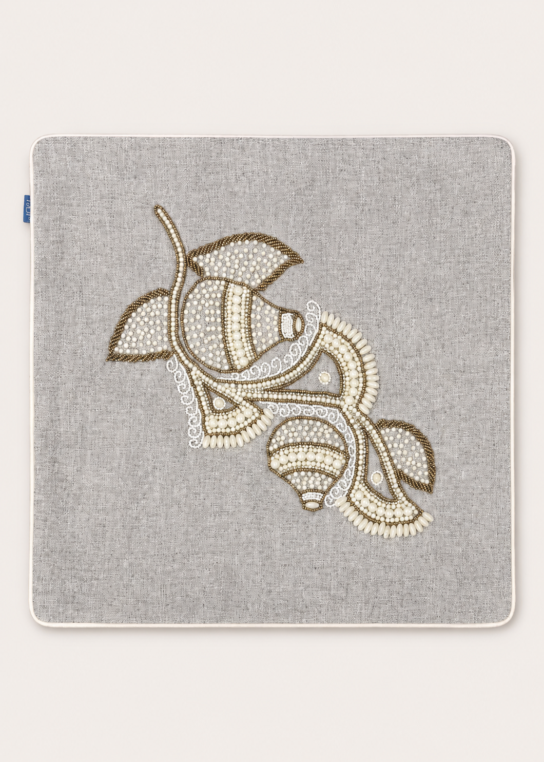 Pearl Bloom Cushion Cover