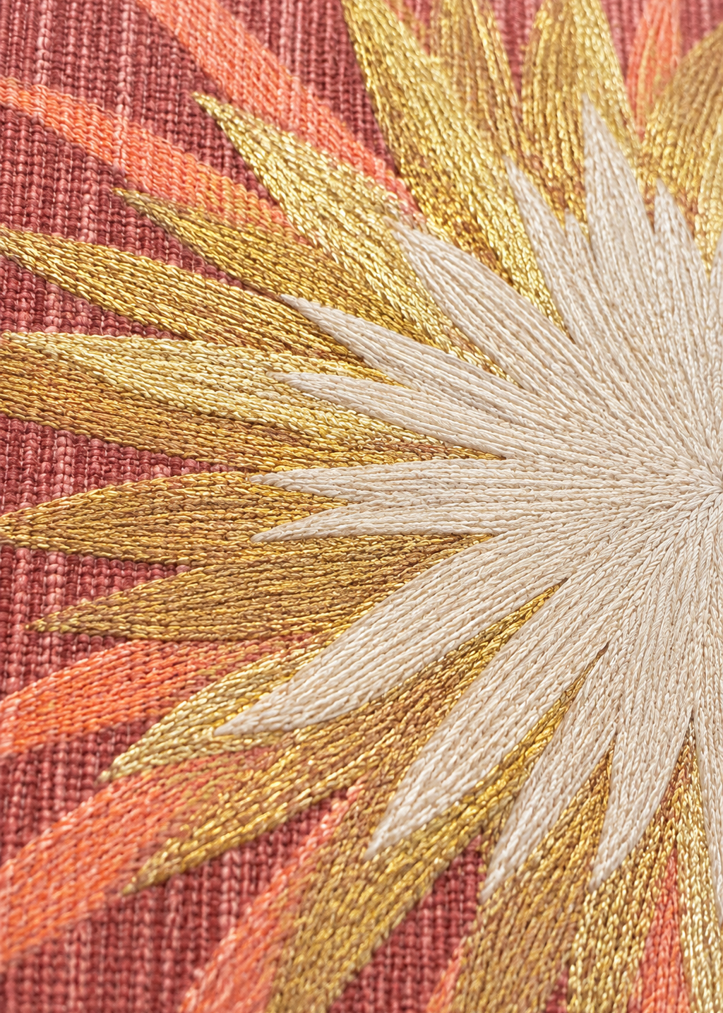 Ember Coral Cushion Cover
