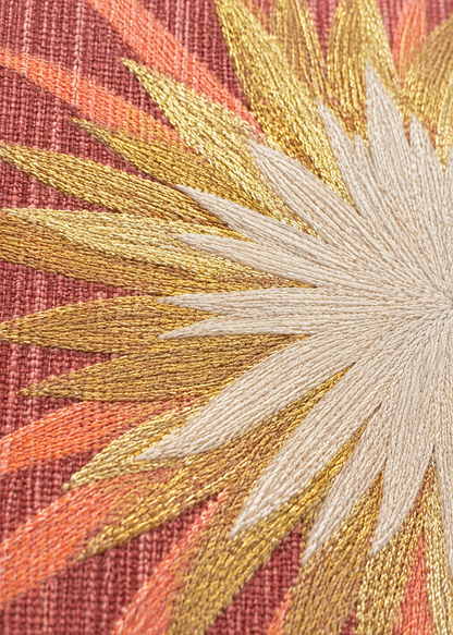 Ember Coral Cushion Cover