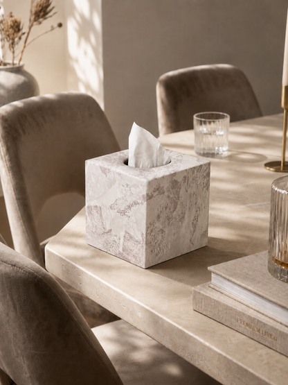 Indo Latte Square Tissue Box