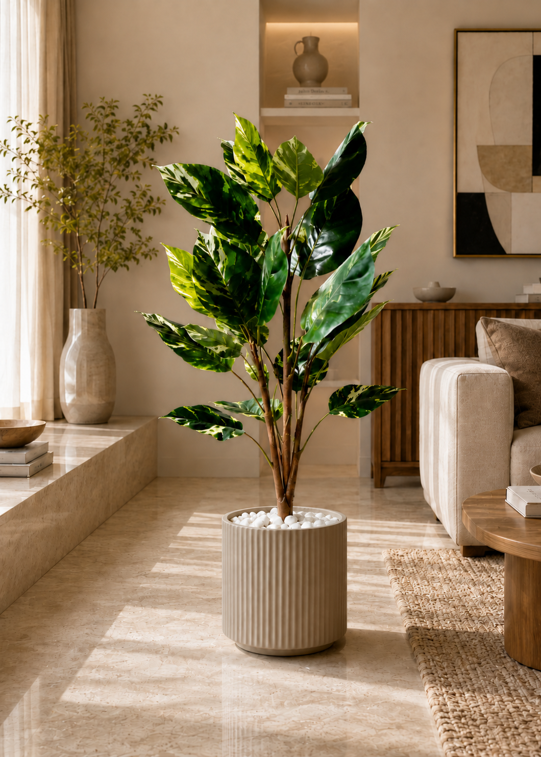 Linear Planters - Beige
