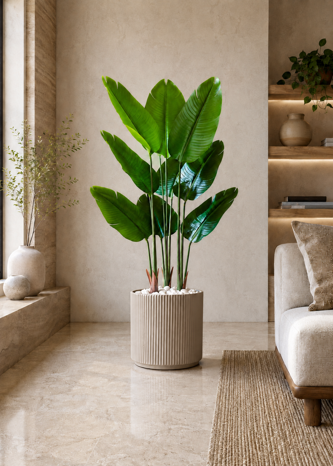 Linear Planters - Beige
