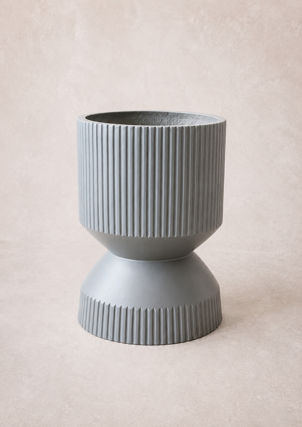 Willow Reversible Planters - Light Grey
