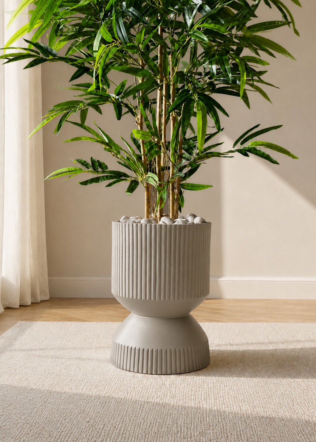 Willow Reversible Planters - Beige