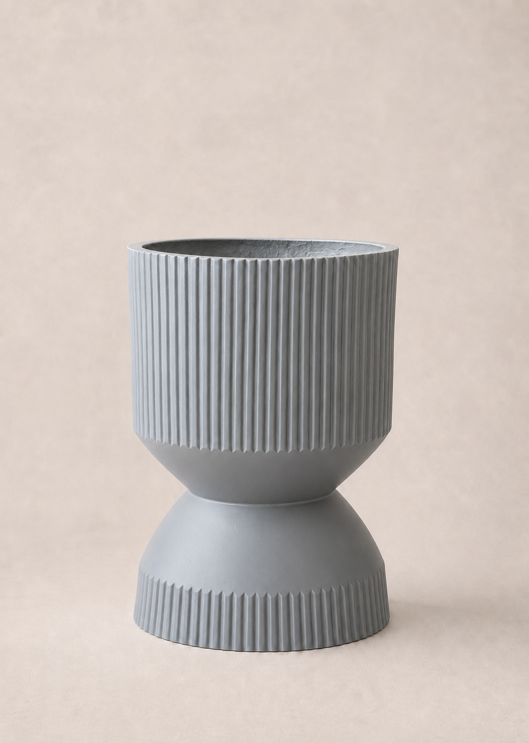 Willow Reversible Planters - Light Grey