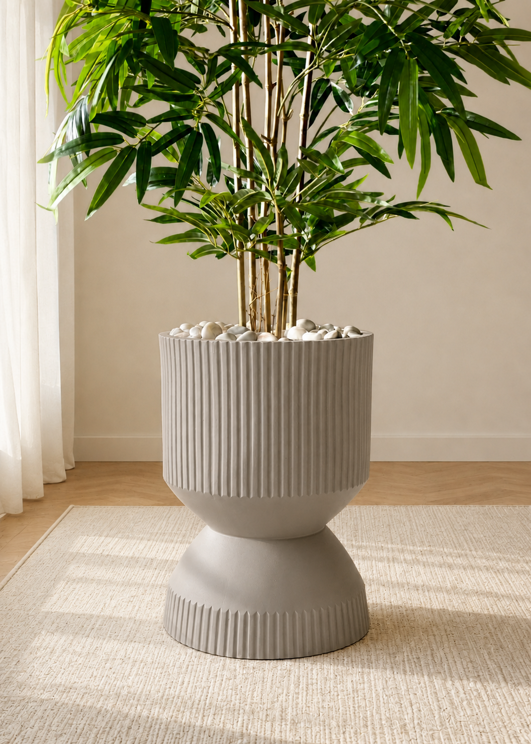 Willow Reversible Planters - Beige