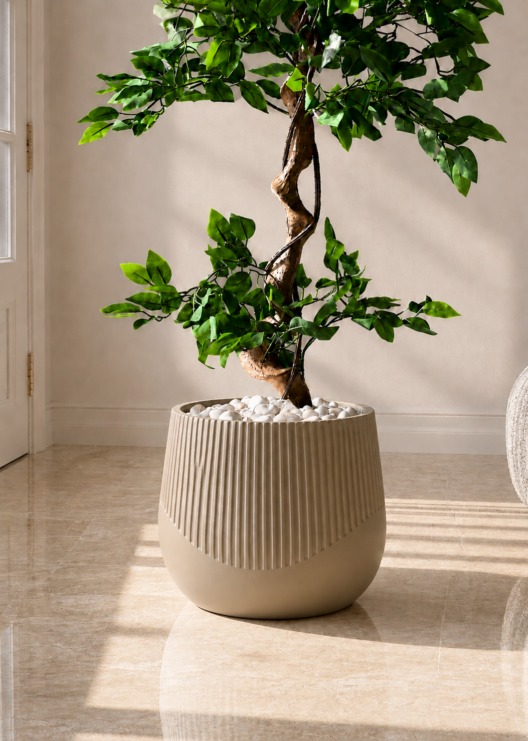 Cassan Planters - Beige