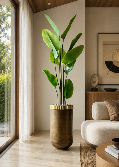 Minsk Planters - Antique Brown