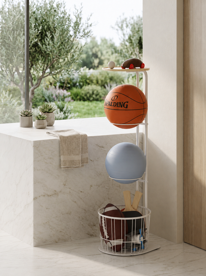 Stylish Sports Equipment  Storage Rack