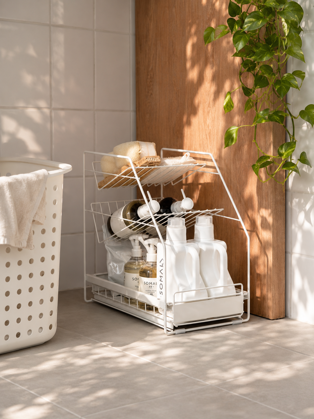 Under Sink Storage - White