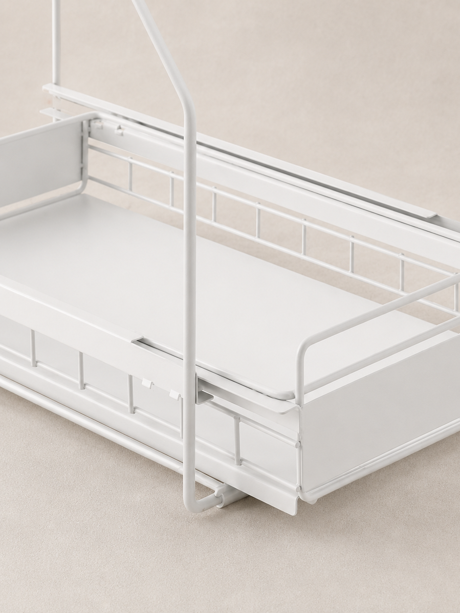 Under Sink Storage - White