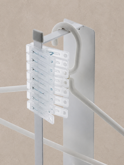 Magnetic Hanger Organizer - White