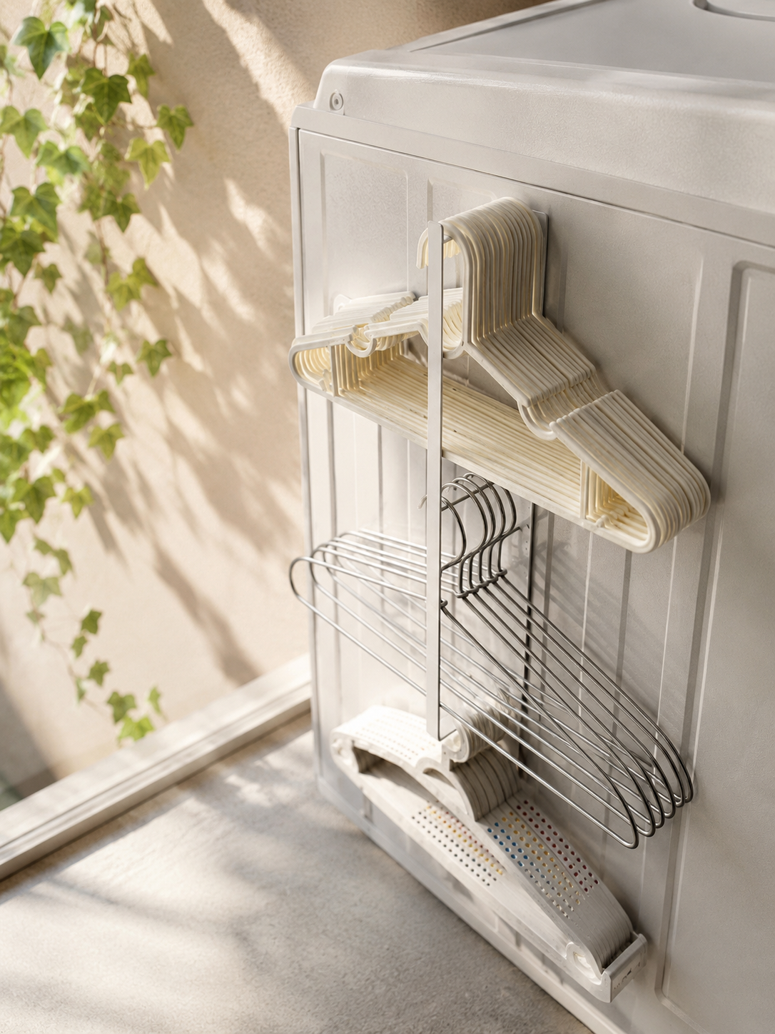 Magnetic Hanger Organizer - White