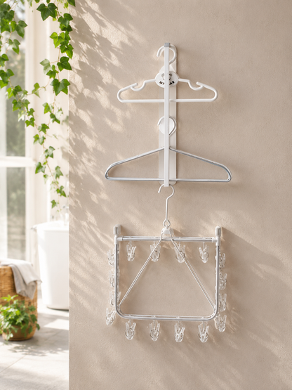 Magnetic Hanger Organizer - White