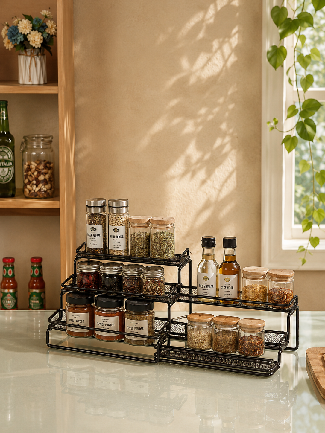 Adjustable Spice Rack