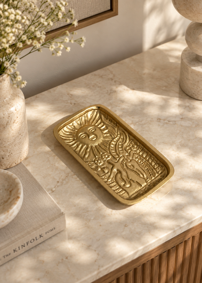Celeste Gold Trinket Tray