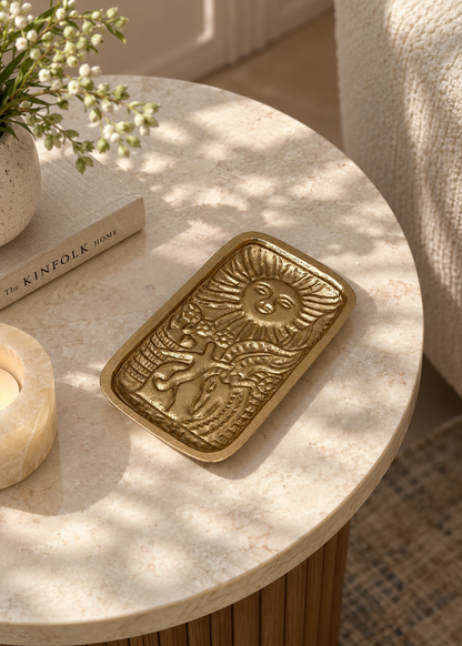 Celeste Gold Trinket Tray