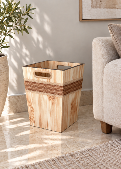Modena Wooden Dustbin