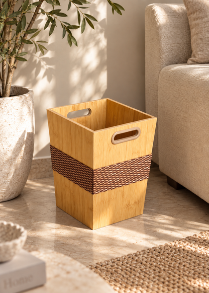 Geneva Wooden Dustbin