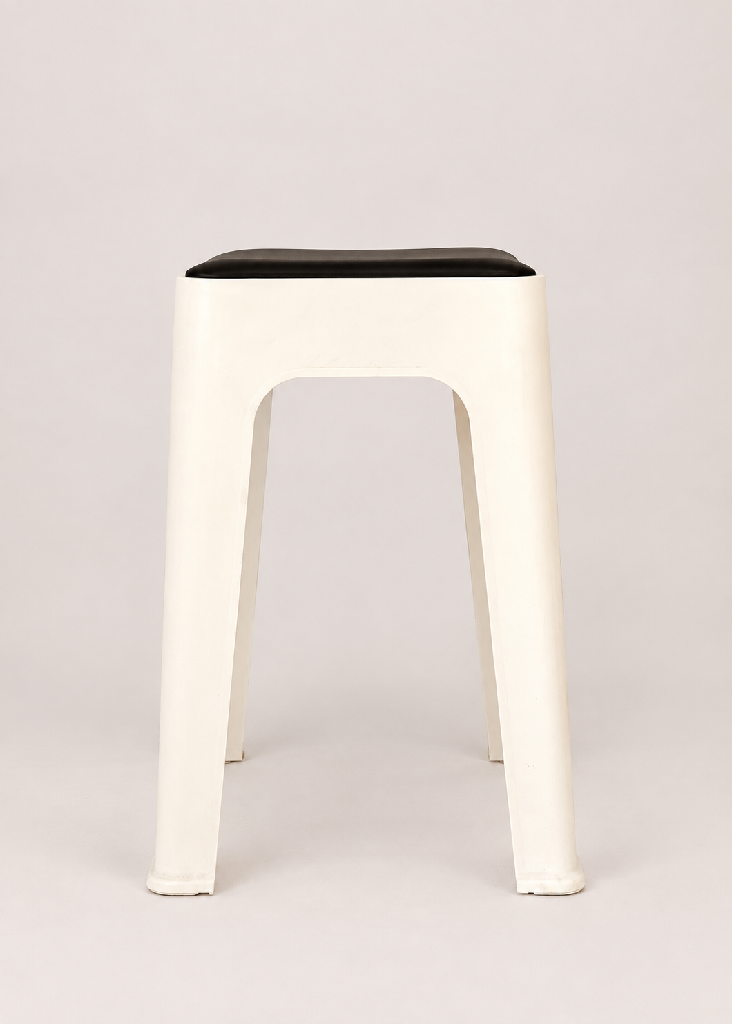 Savoy Stool - White &amp; Black