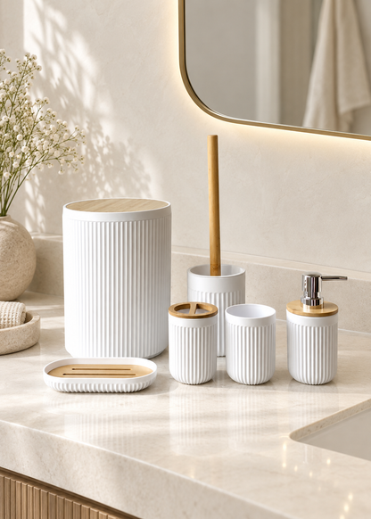 Ivory Haven Bath Set
